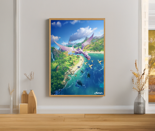 Aerodactyl V – Digital Artwork