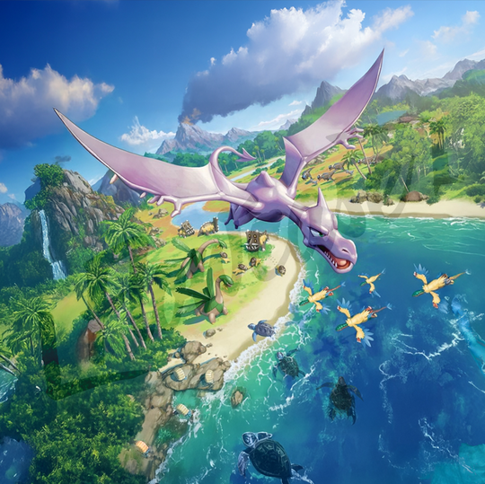 Aerodactyl V – Digital Artwork