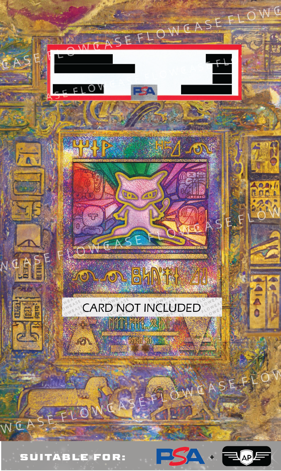 Custom Art Work Graded Card Case - Ancient Mew