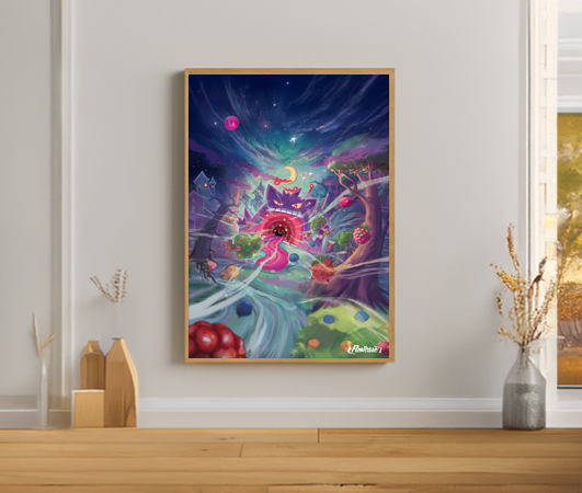 Gengar VMAX – Digital Artwork