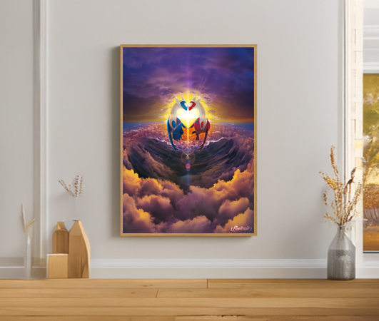 Latios & Latias GX – Digital Artwork