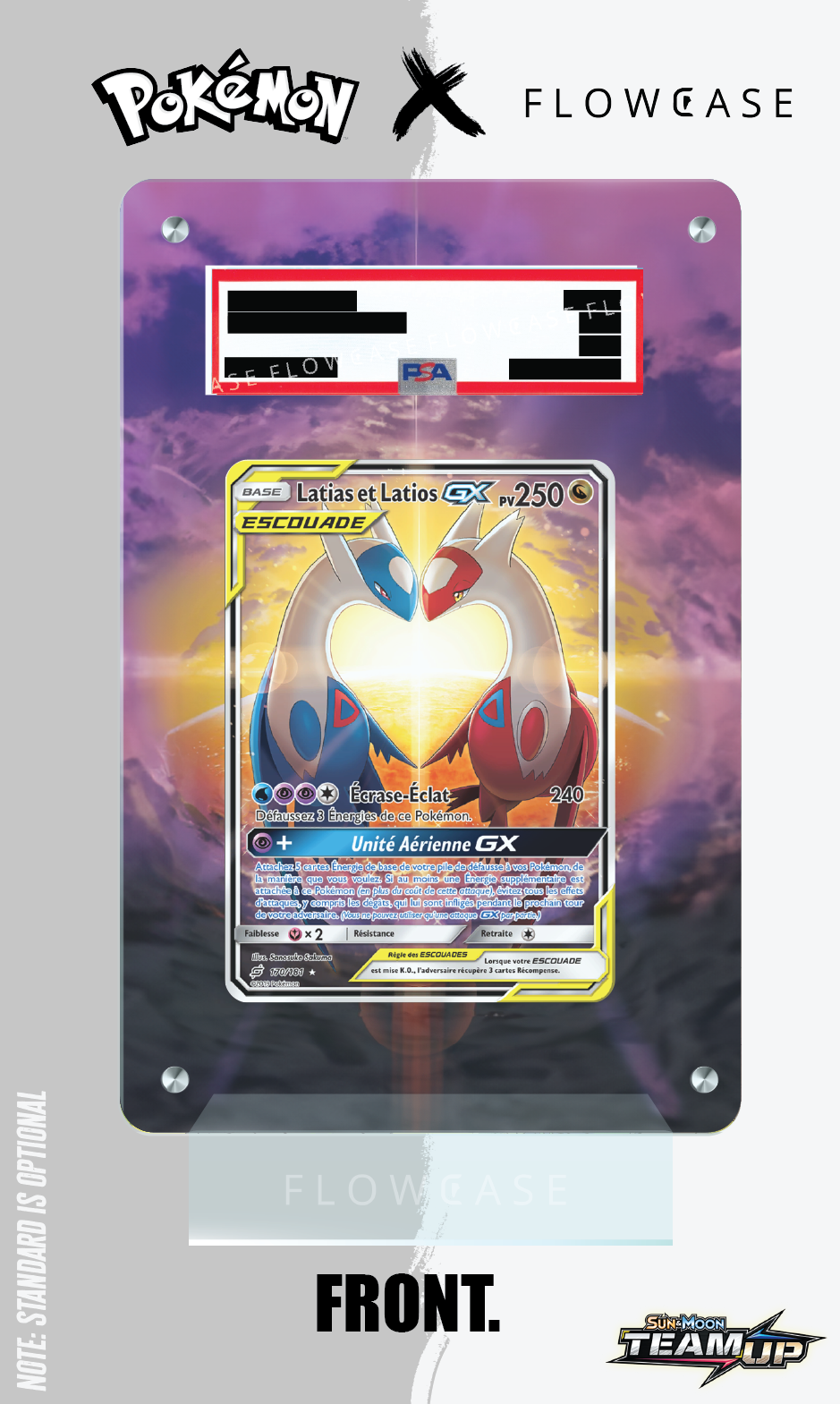 Custom Art Work Graded Card Case - Latias & Latios GX