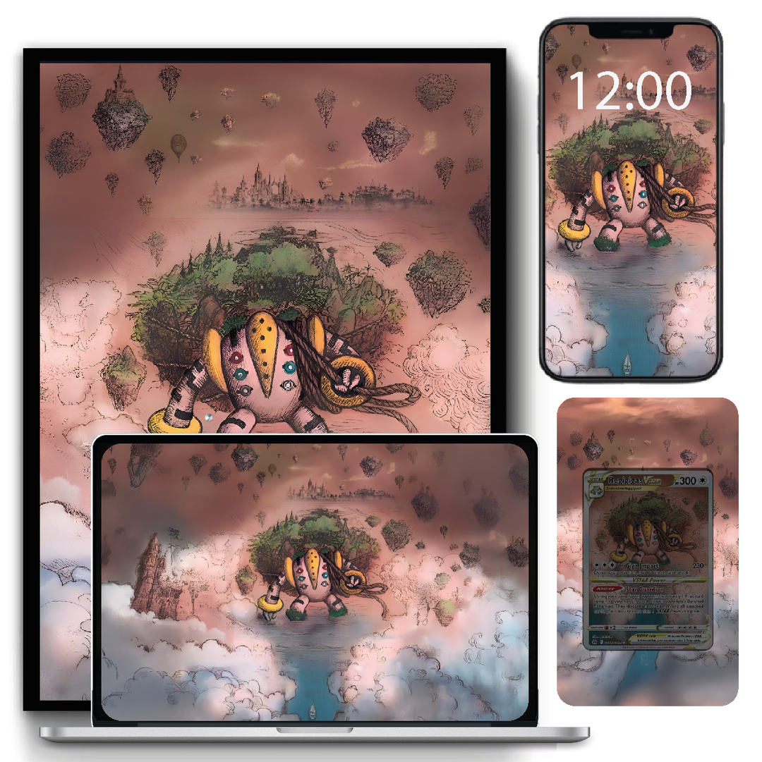 Regigigas Vstar – Digital Artwork