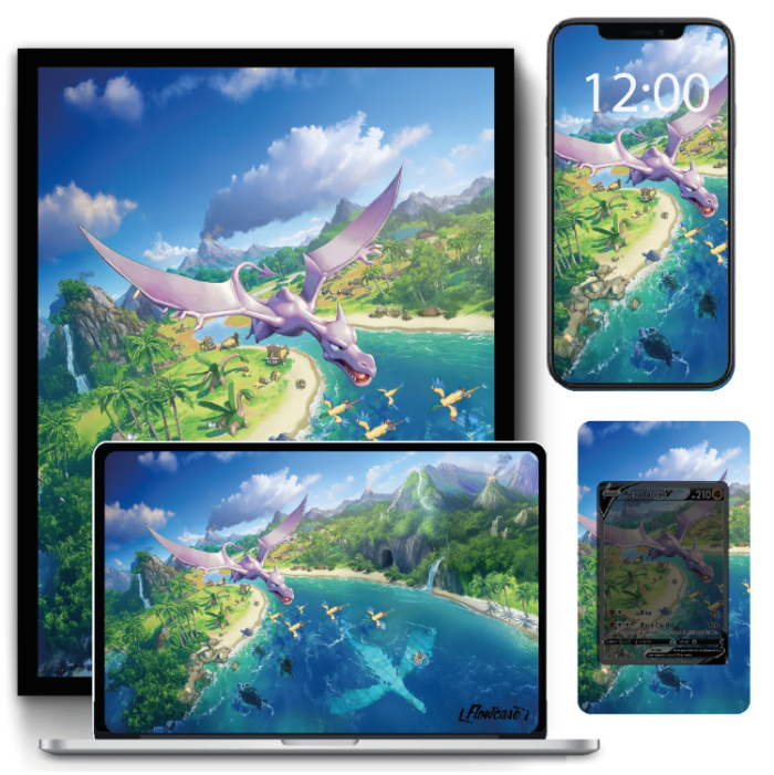 Aerodactyl V – Digital Artwork