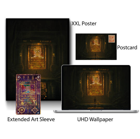 Ancient Mew – Digital Artwork