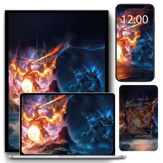 Charizard Vmax - Digital Artwork