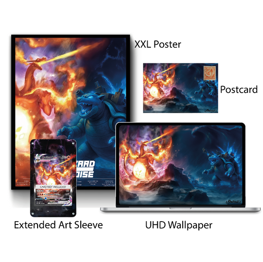 Charizard Vmax - Digital Artwork