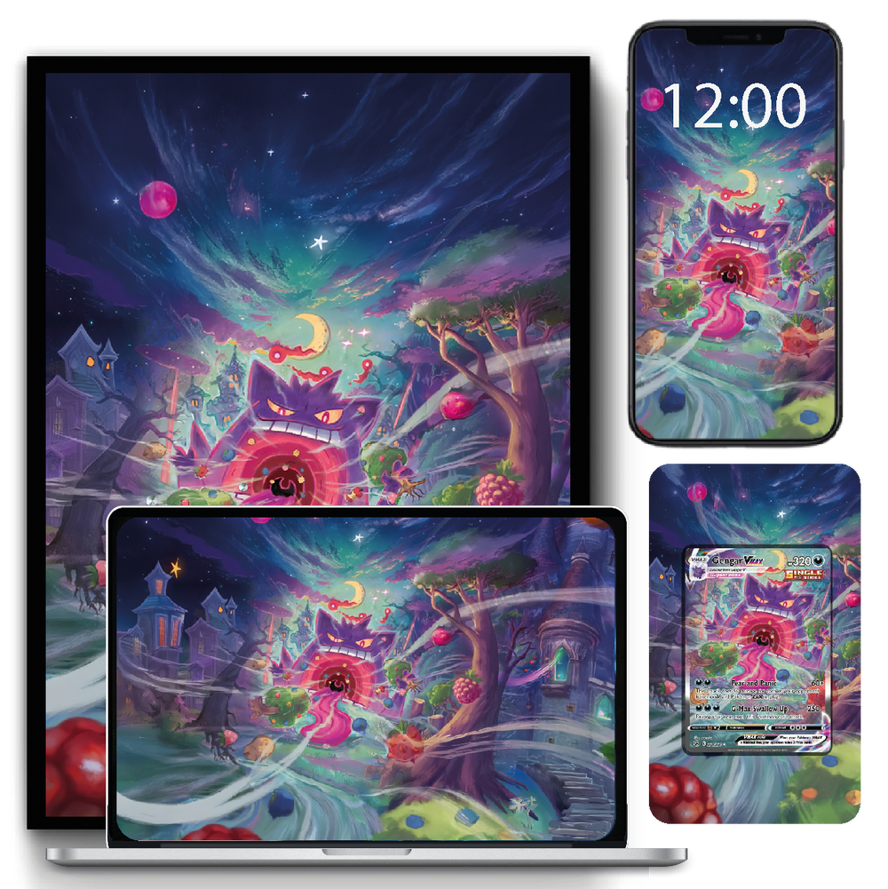 Gengar VMAX – Digital Artwork