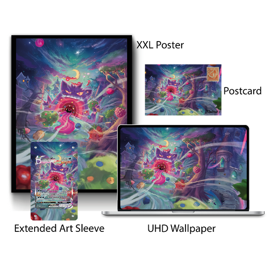 Gengar VMAX – Digital Artwork