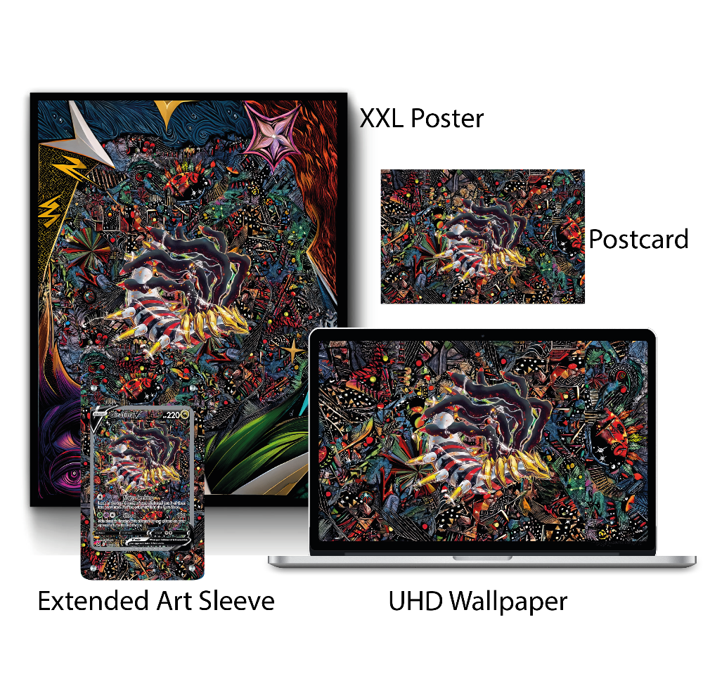 Giratina V – Digital Artwork
