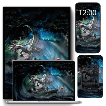Lugia V – Digital Artwork