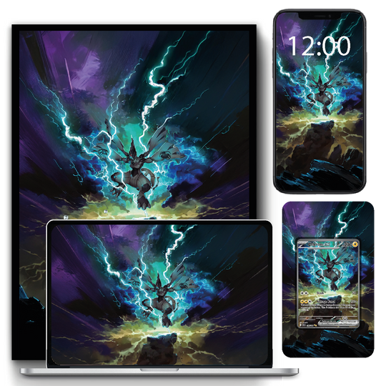 Zekrom Ex – Digital Artwork