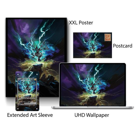 Zekrom Ex – Digital Artwork