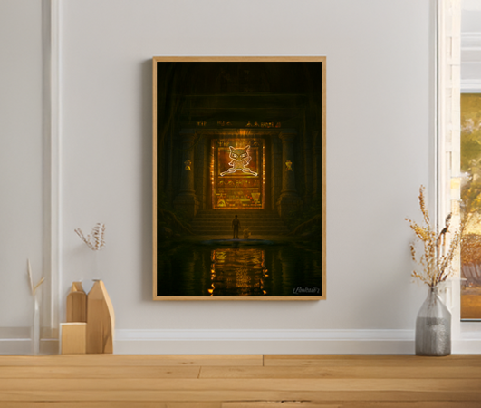 Ancient Mew – Digital Artwork