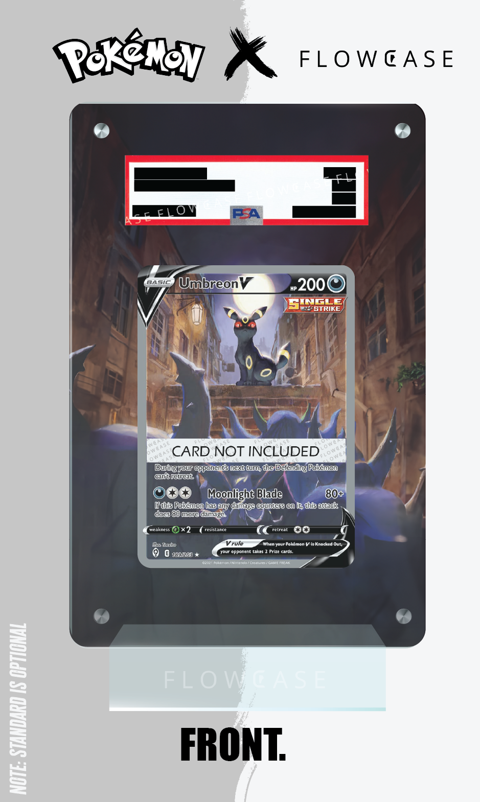 Custom Art Work Graded Card Case - Umbreon V