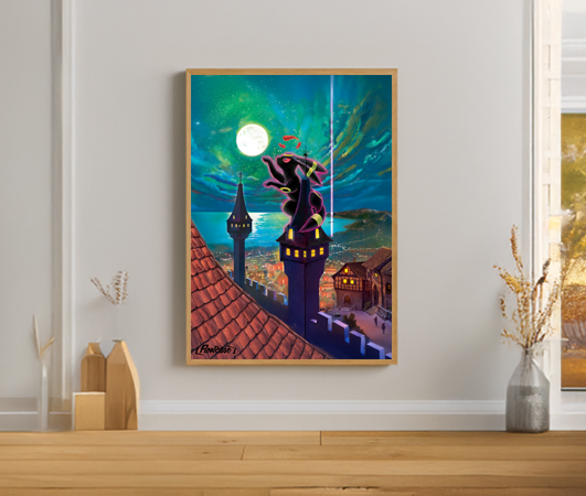 Umbreon Vmax – Digital Artwork