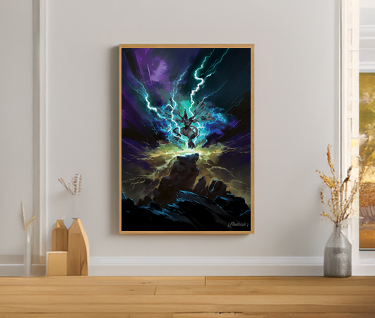 Zekrom Ex – Digital Artwork