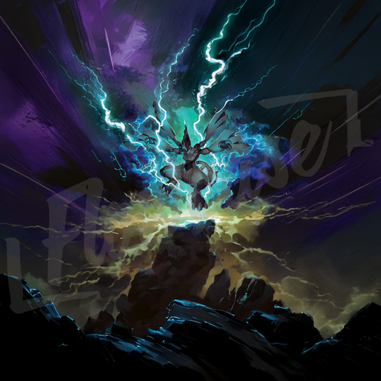 Zekrom Ex – Digital Artwork
