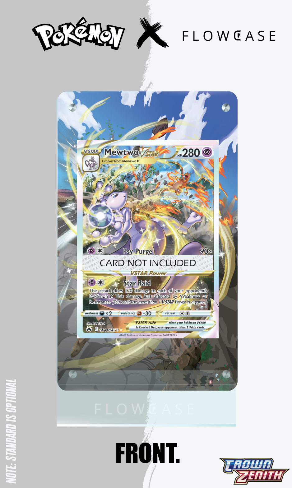 Custom Art Work Case - Mewtwo Vstar